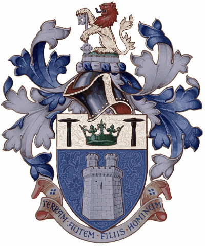 The Institute of Quarrying Coat of Arms emblem